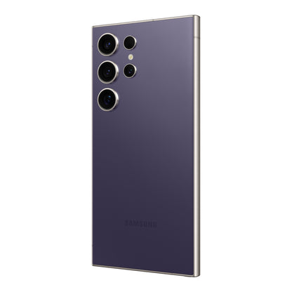 Samsung Galaxy S24 Ultra in Titanium Violet, back (right)