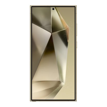 Samsung Galaxy S24 Ultra in Titanium Yellow, front