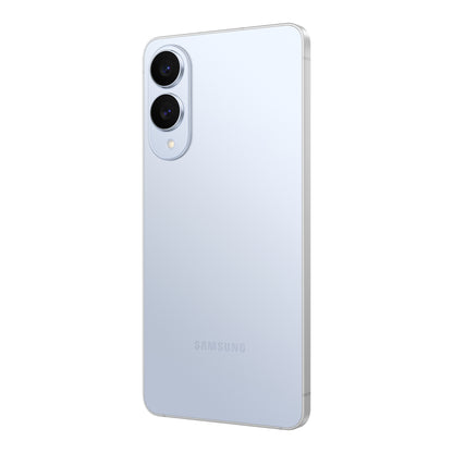 Samsung Galaxy S25 Edge in Titanium Icyblue, back (right)
