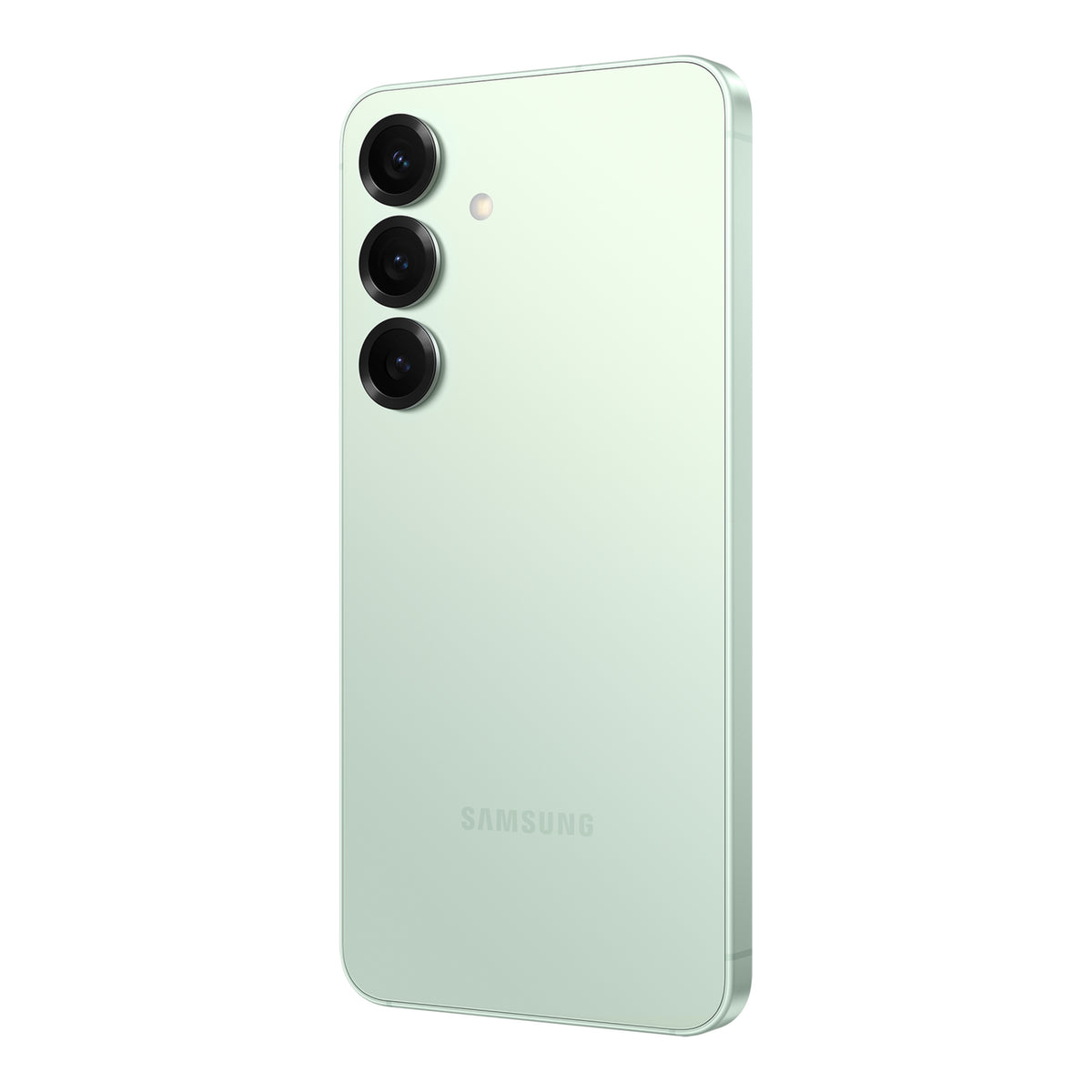 Samsung Galaxy S25 in Mint, back (right)