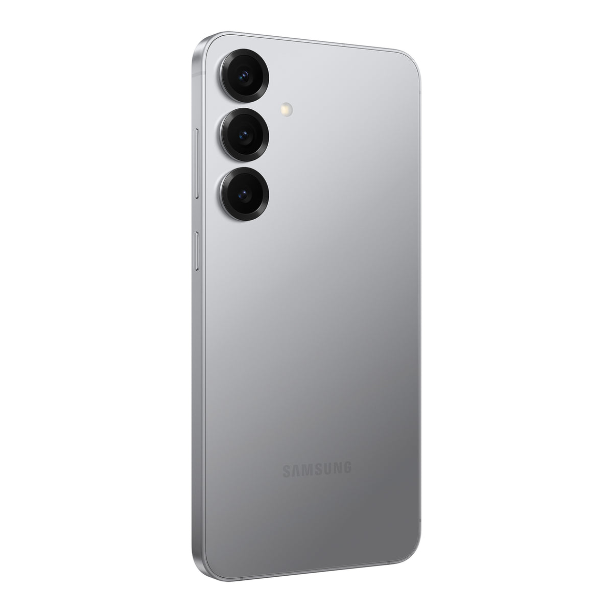 Samsung Galaxy S25+ in Silver Shadow, back (left)