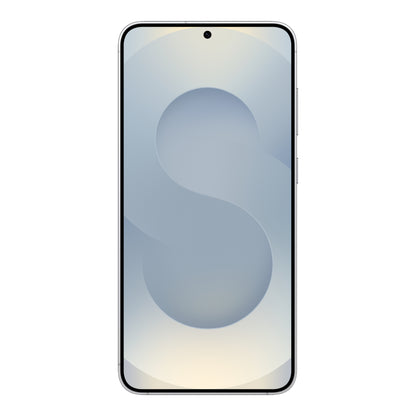Samsung Galaxy S25+ in Silver Shadow, front