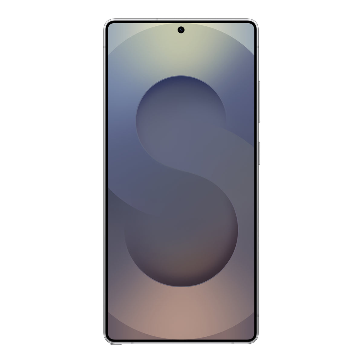 Samsung Galaxy S25 Ultra in Titanium Silverblue, front