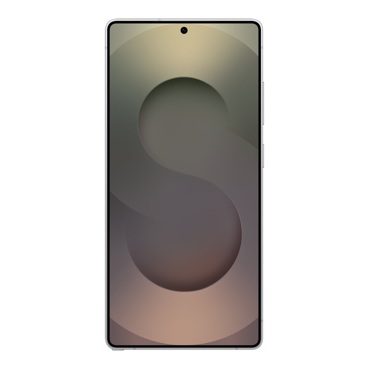 Samsung Galaxy S25 Ultra in Titanium Whitesilver, front