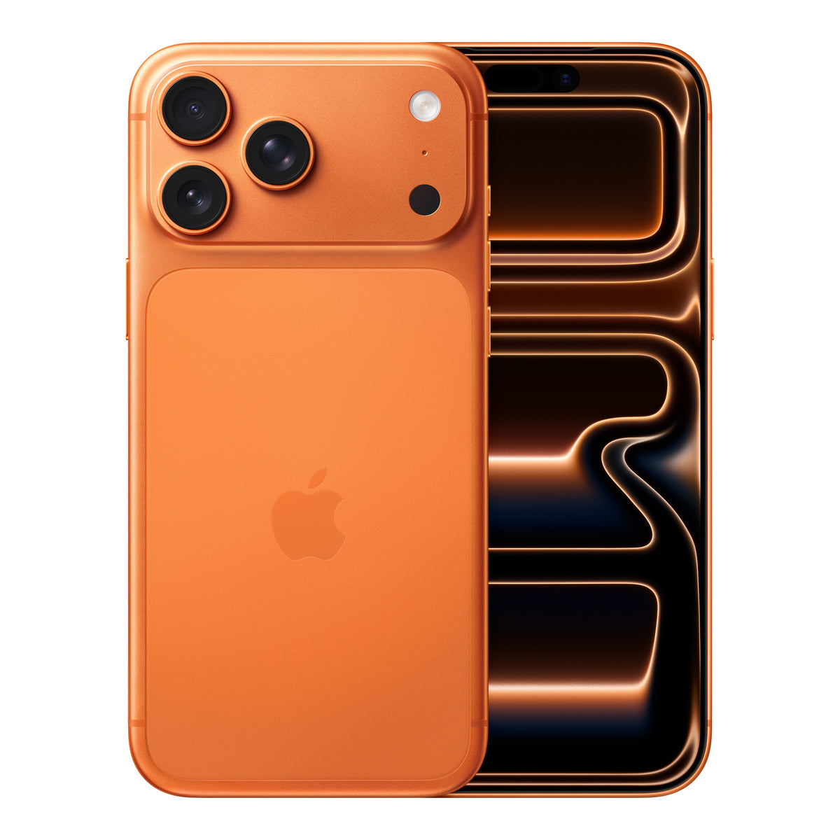 Apple iPhone 17 Pro Max in Cosmic Orange, product view