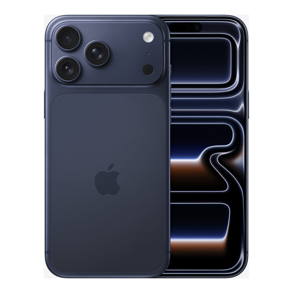 Apple iPhone 17 Pro Max in Deep Blue, product view