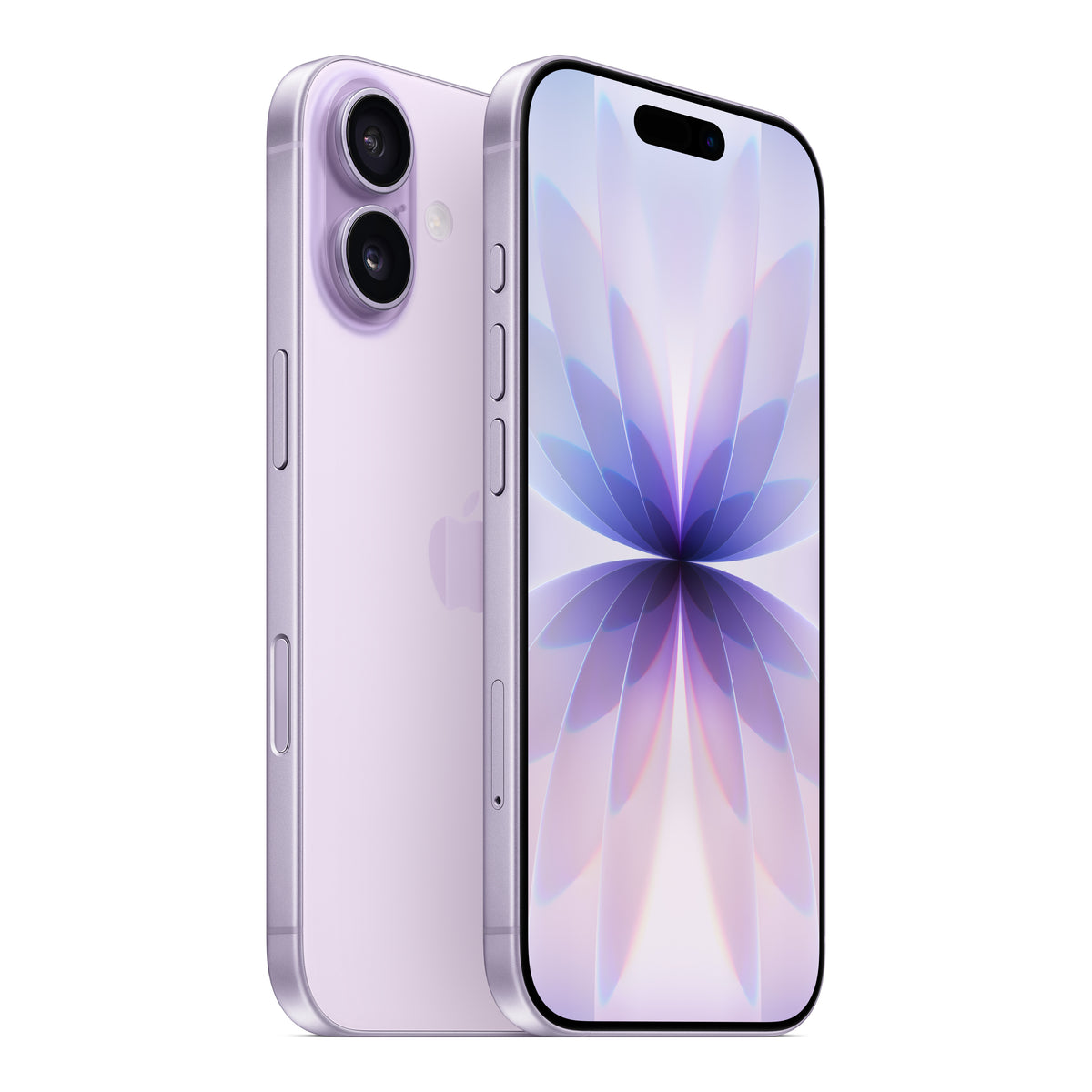 Apple iPhone 17 in Lavender, product view
