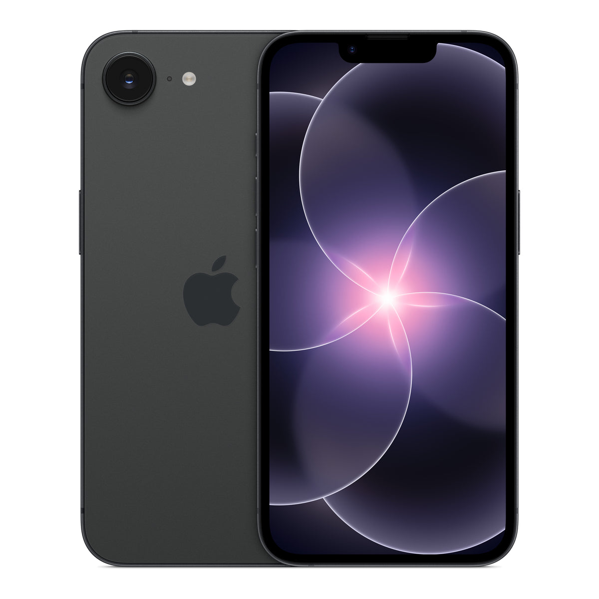 Apple iPhone 17e in Black, product view