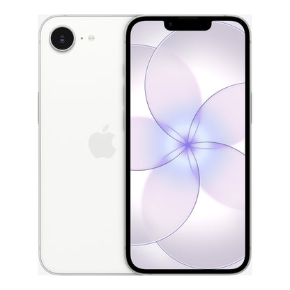 Apple iPhone 17e in White, product view