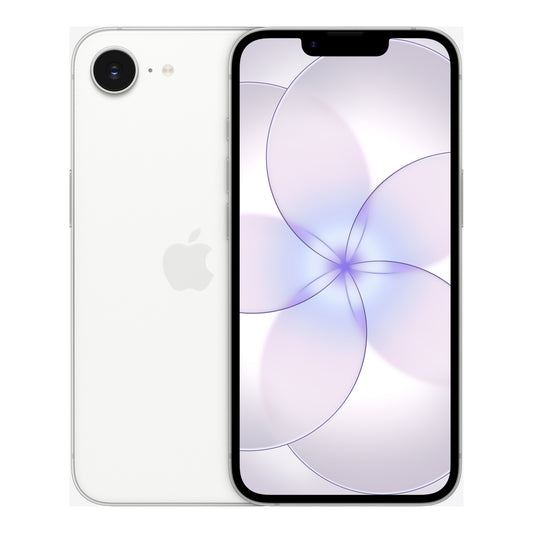Apple iPhone 17e in White, product view