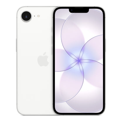 Apple iPhone 17e in White, product view