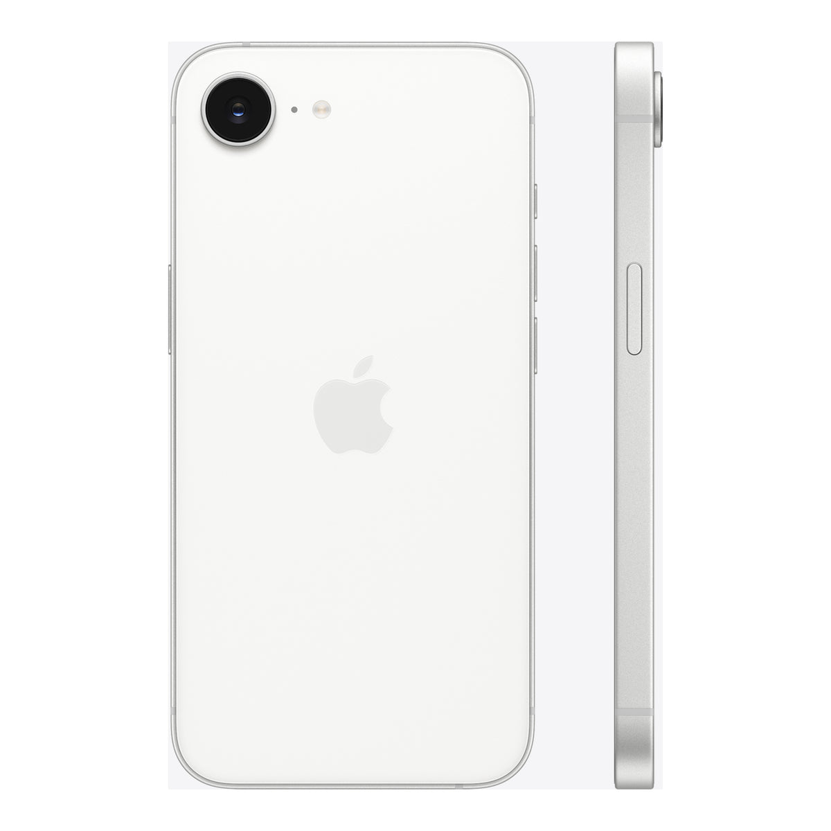 Apple iPhone 17e in White, product view