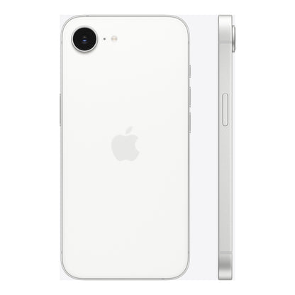 Apple iPhone 17e in White, product view