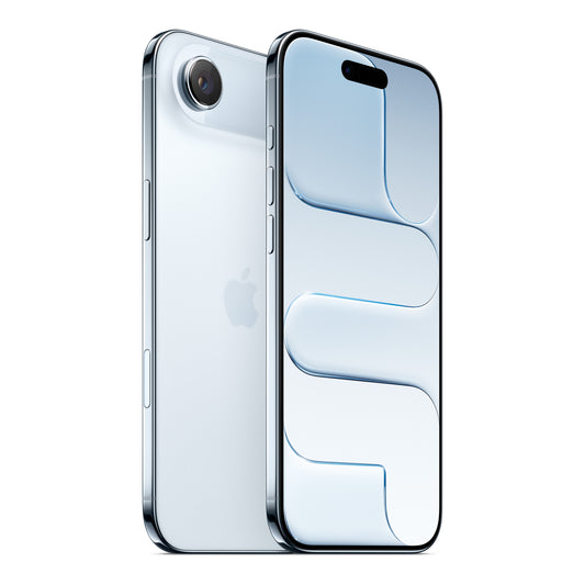 Apple iPhone Air in Sky Blue, product view