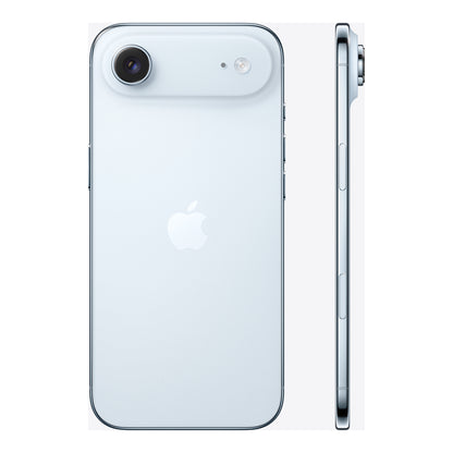 Apple iPhone Air in Sky Blue, product view
