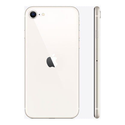 Apple iPhone SE (3rd generation) in Starlight, product view