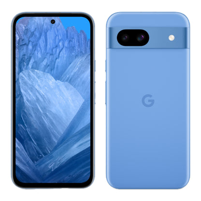 Google Pixel 8a in Bay, front and back