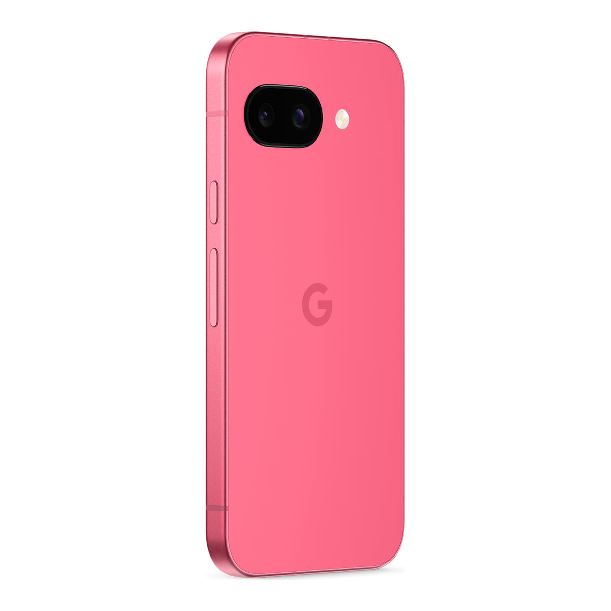 Google Pixel 9a in Peony, side