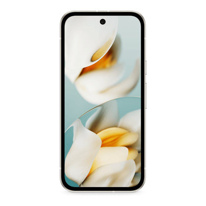 Google Pixel 9a in Porcelain, back