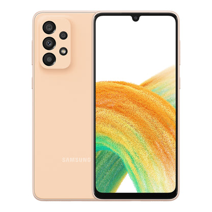 Samsung Galaxy A33 5G in Awesome Peach, front