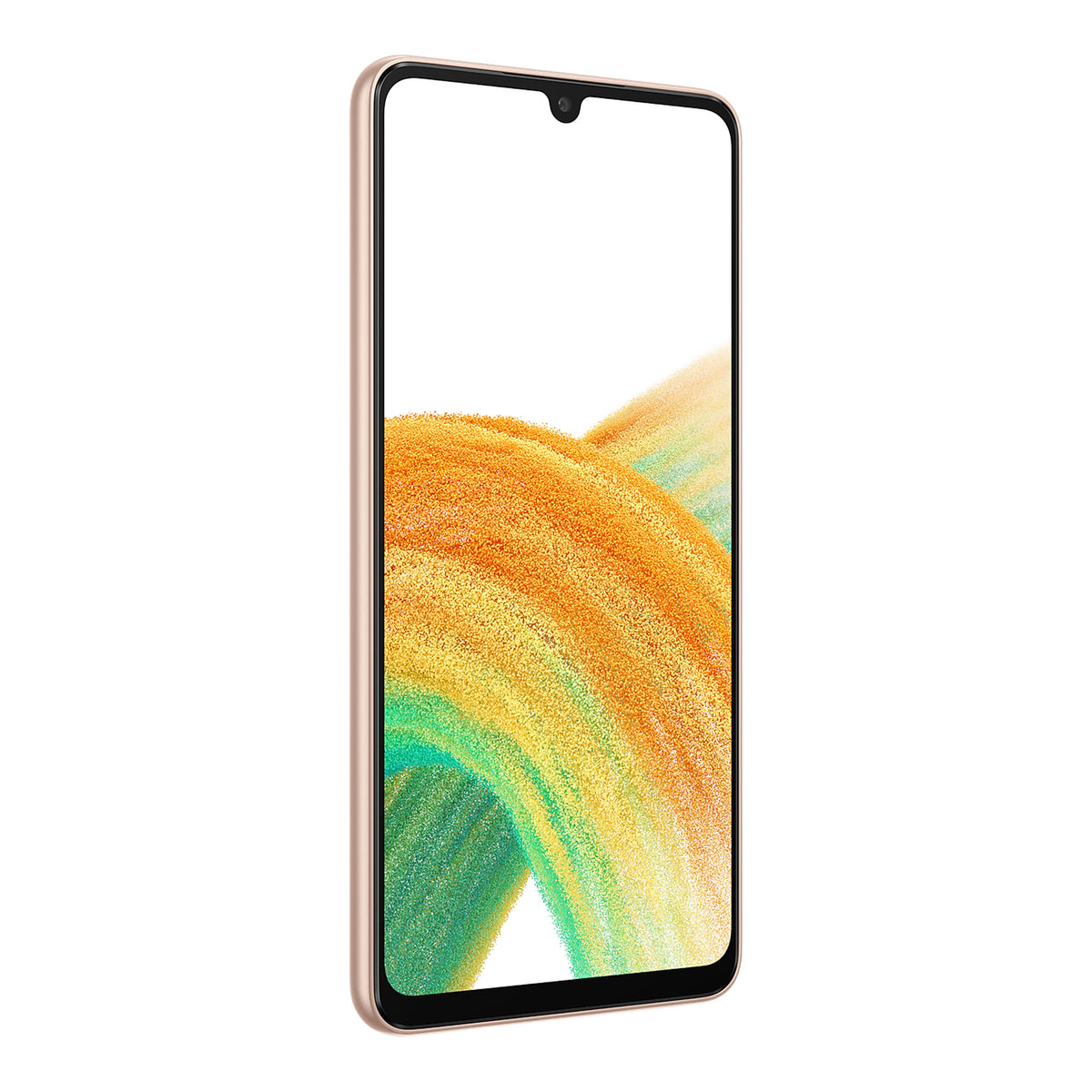 Samsung Galaxy A33 5G in Awesome Peach, front