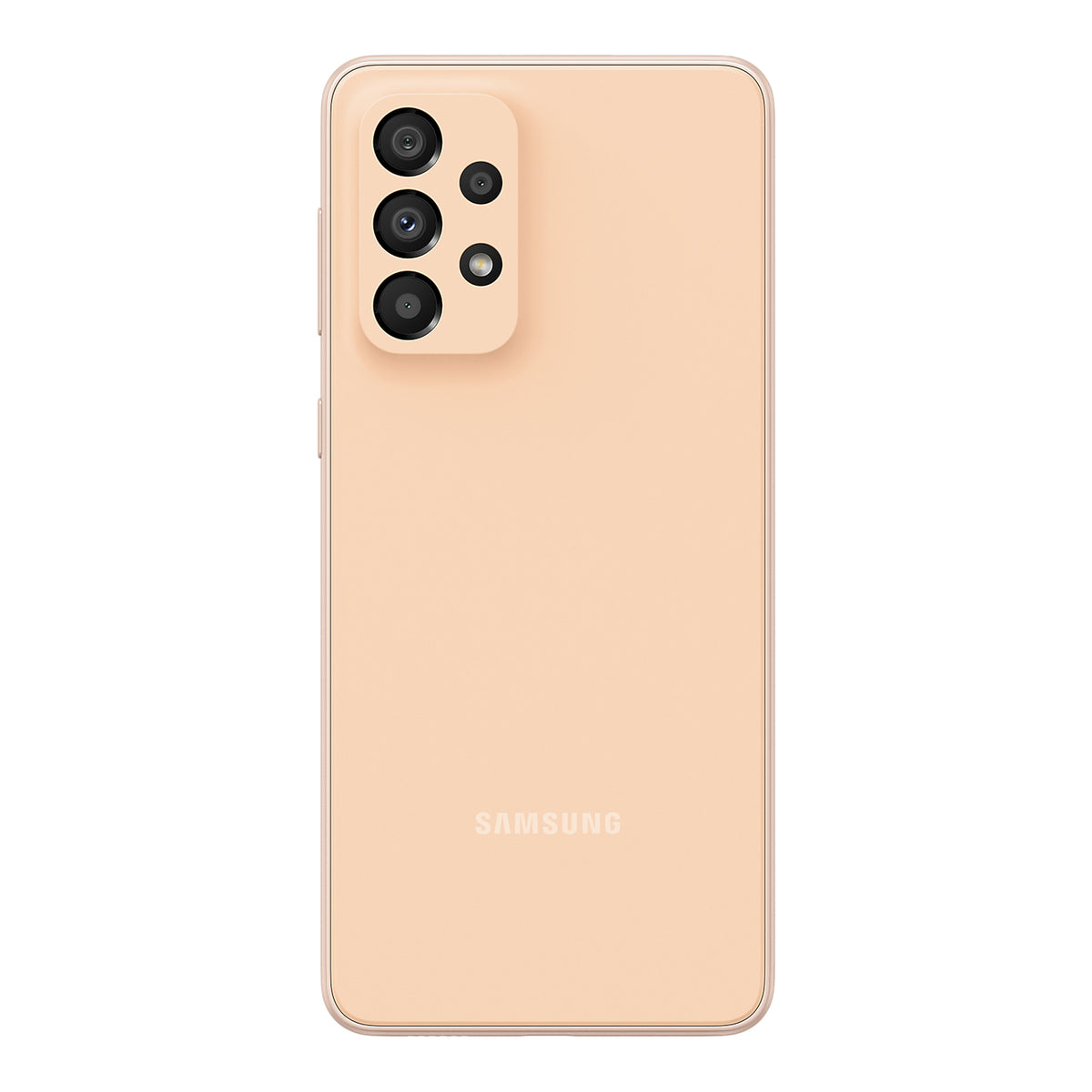 Samsung Galaxy A33 5G in Awesome Peach, back
