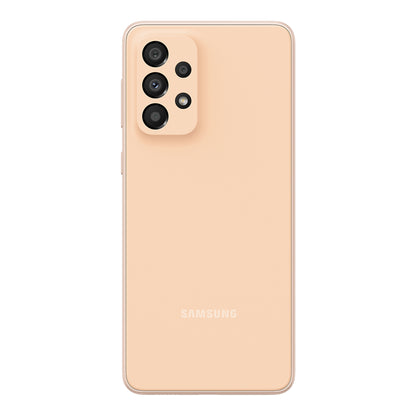 Samsung Galaxy A33 5G in Awesome Peach, back