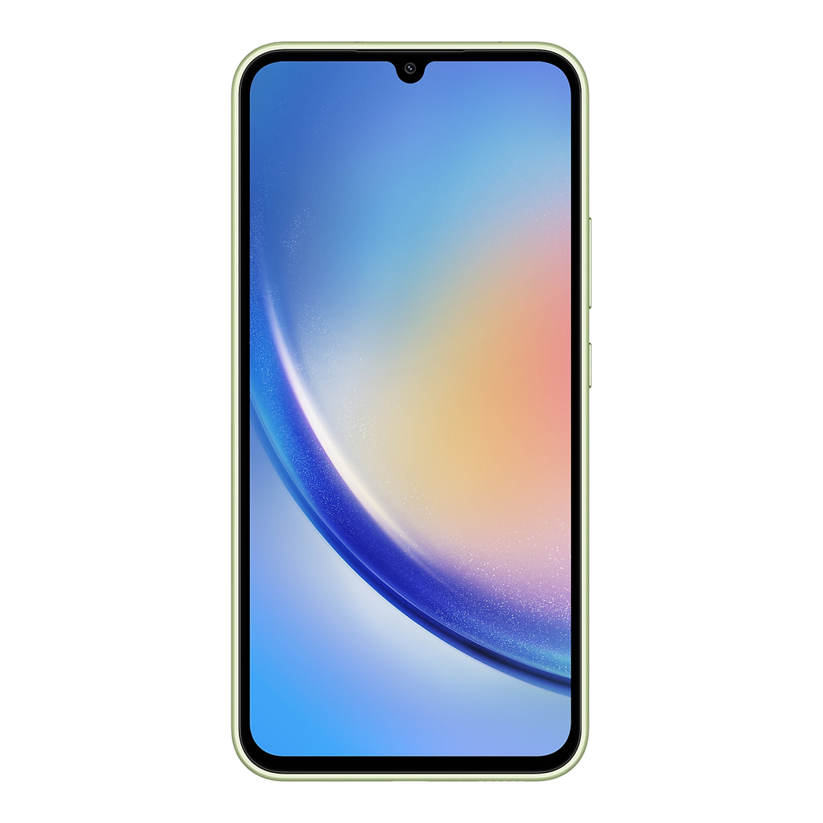 Samsung Galaxy A34 5G in Awesome Lime, front