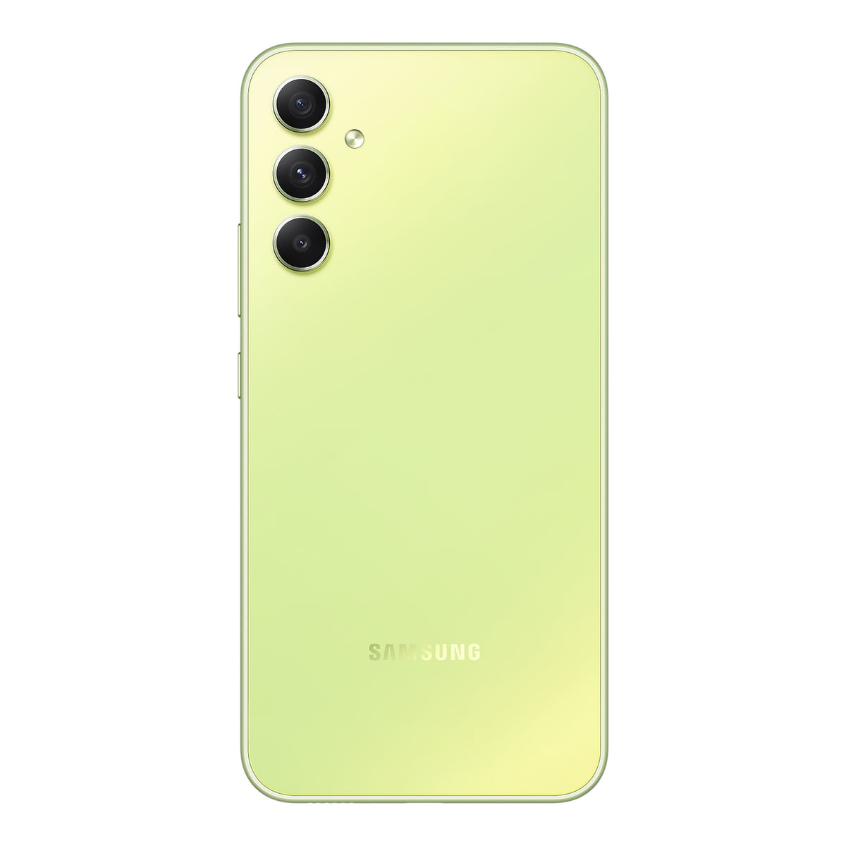 Samsung Galaxy A34 5G in Awesome Lime, back