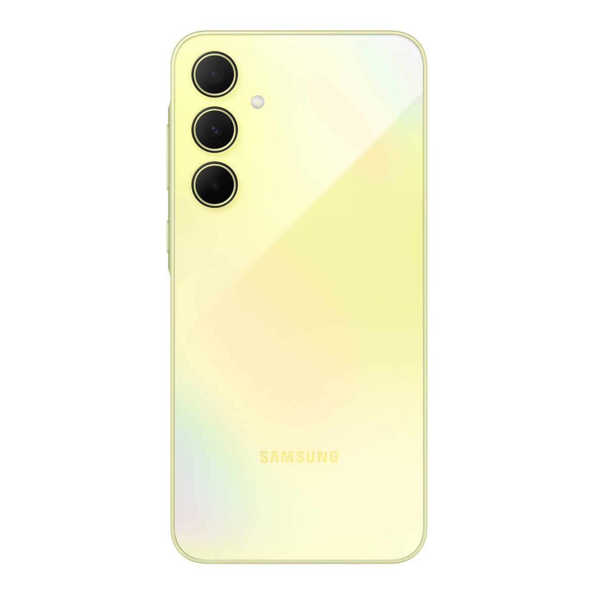 Samsung Galaxy A35 5G in Awesome Lemon, back