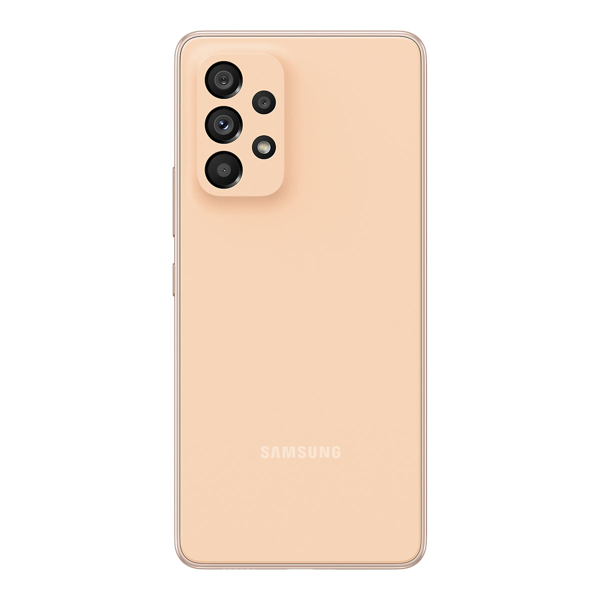 Samsung Galaxy A53 5G in Awesome Peach, back