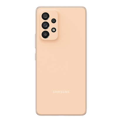Samsung Galaxy A53 5G in Awesome Peach, back