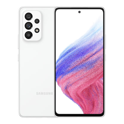 Samsung Galaxy A53 5G in Awesome White, front