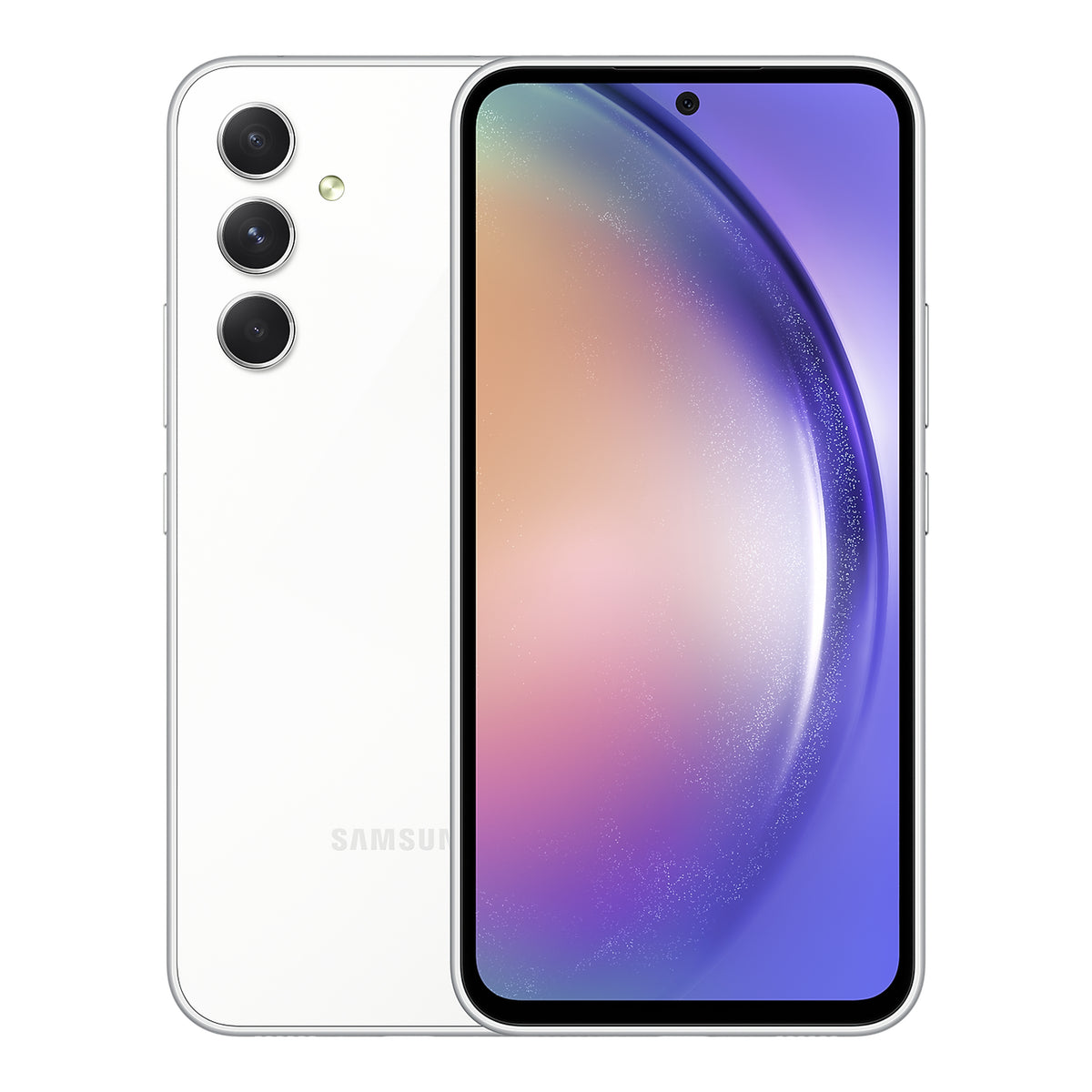 Samsung Galaxy A54 5G in Awesome White, front