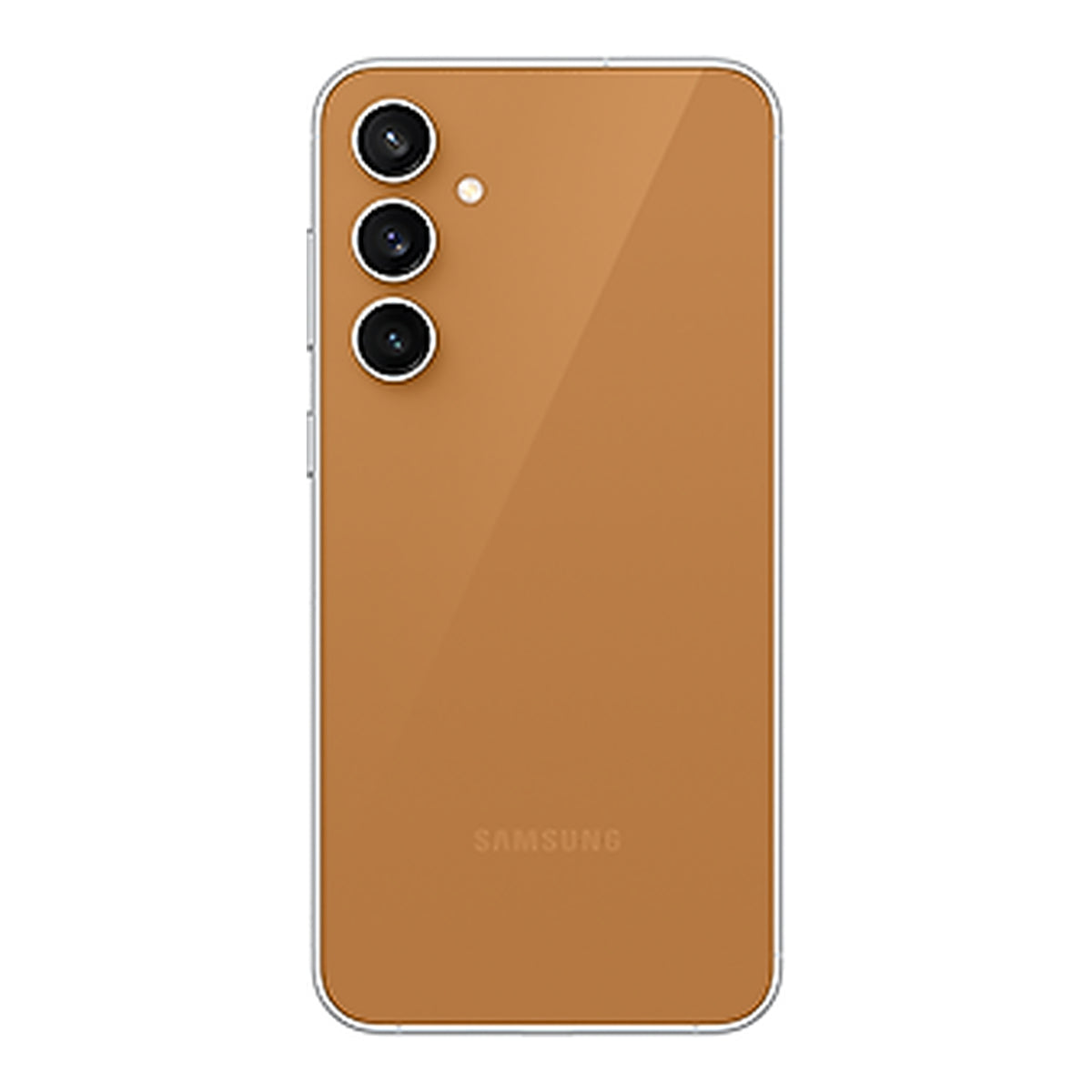 Samsung Galaxy S23 FE in Tangerine, back