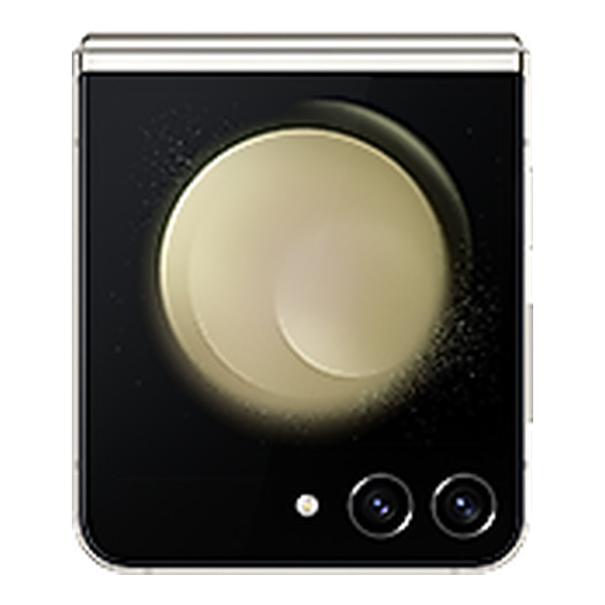 Samsung Galaxy Z Flip5 in Cream, front