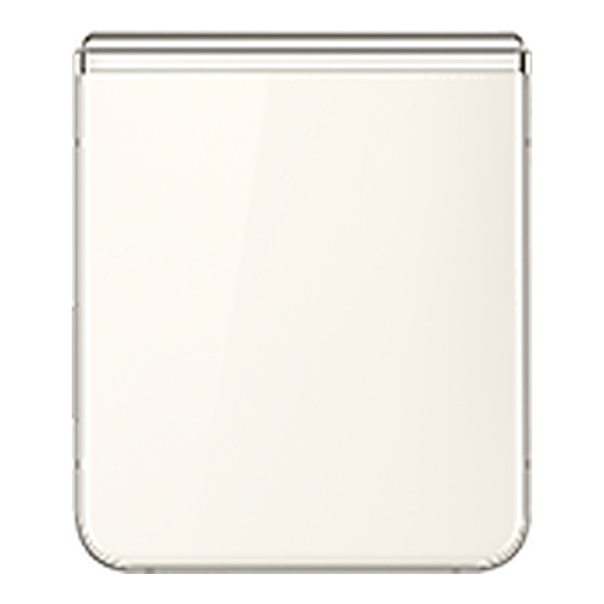 Samsung Galaxy Z Flip5 in Cream, back