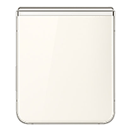 Samsung Galaxy Z Flip5 in Cream, back
