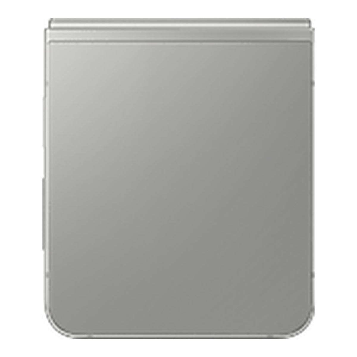 Samsung Galaxy Z Flip6 in Silver Shadow, back