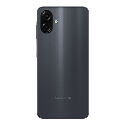 Samsung Galaxy A07 in Black, front and back