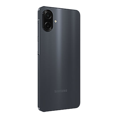 Samsung Galaxy A07s in Black, front and back
