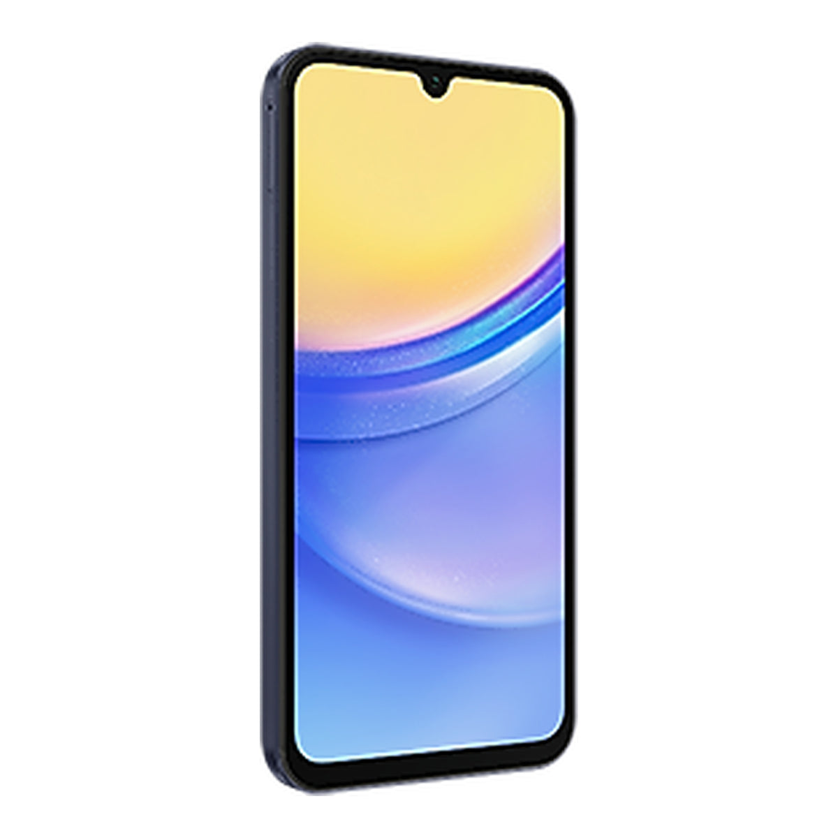 Samsung Galaxy A15 5G in Blue Black, front and back
