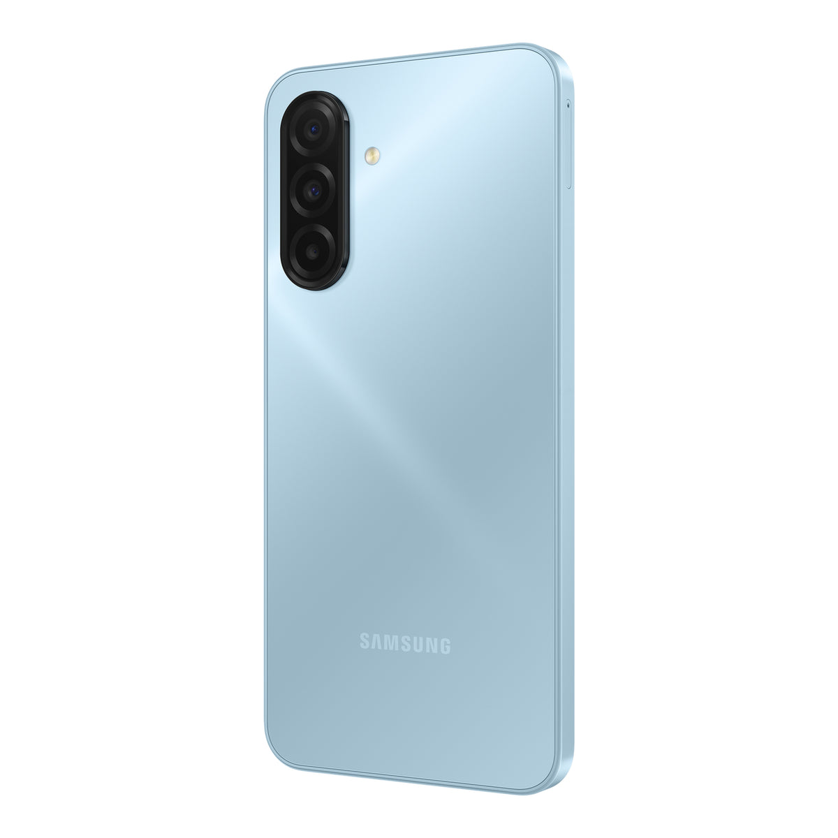 Samsung Galaxy A17 in Light Blue, back