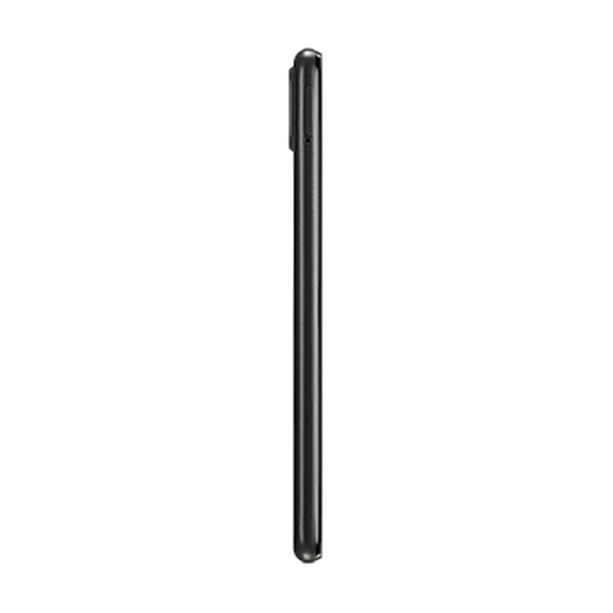 Samsung Galaxy A12 in Black, front and back view
