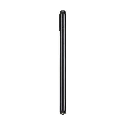 Samsung Galaxy A12 in Black, front and back view