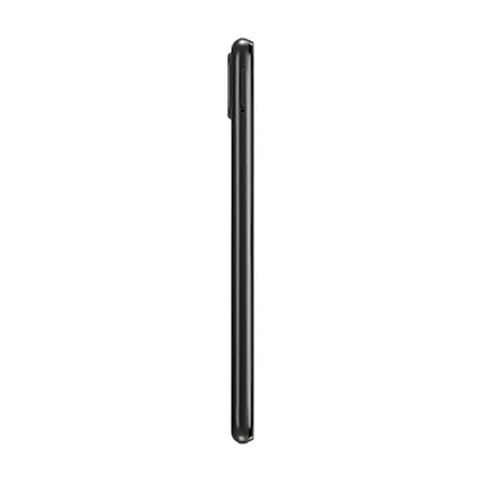 Samsung Galaxy A12 in Black, front and back view