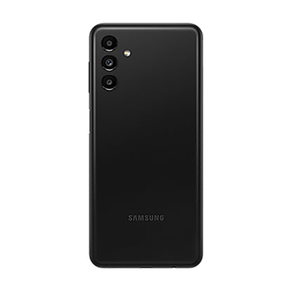 Samsung Galaxy A13 5G in Black, front and back view
