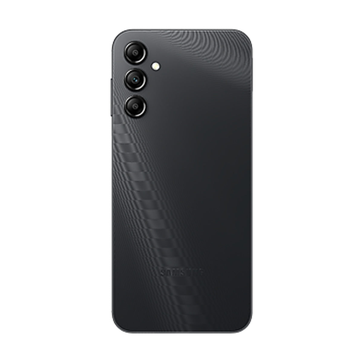Samsung Galaxy A14 5G in Black, front and back view