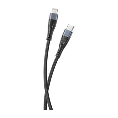 1m braided USB-C to Lightning fast charging cable
